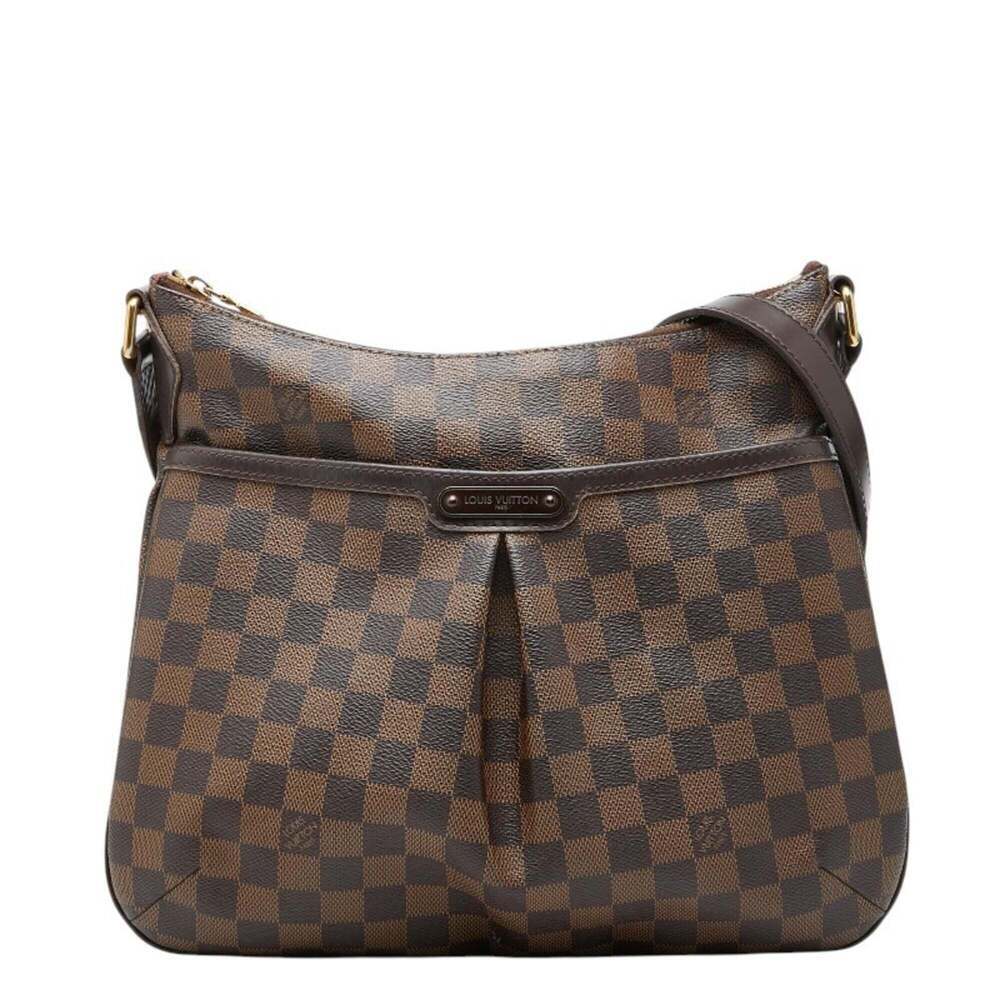 LOUIS VUITTON Brown Damier Leather Shoulder Bag